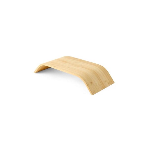Bamboo Monitor Stand for Ergonomic Workspace Organisation