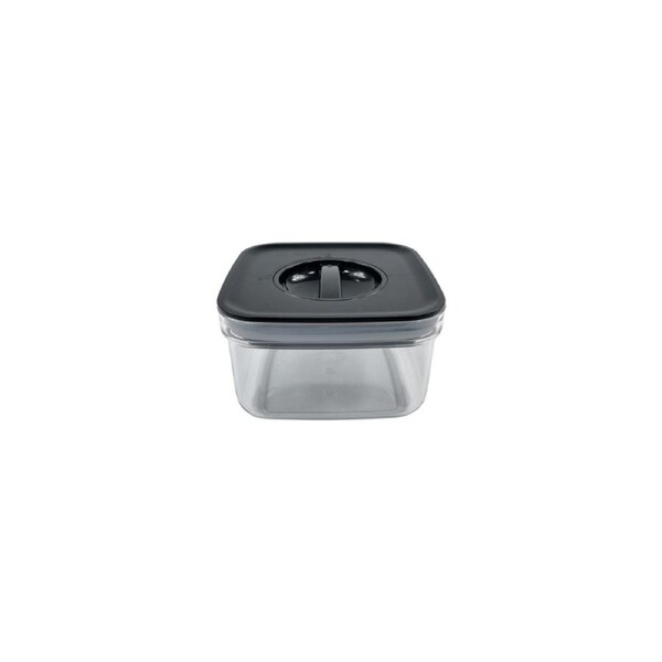 Black Airtight Container with Twist Lock – 500ml