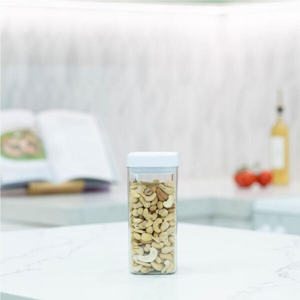 Elegant White Airtight Container – 1100ML