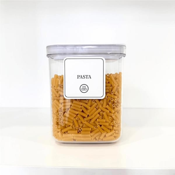 White Airtight Container with Twist Lock – 1300ml