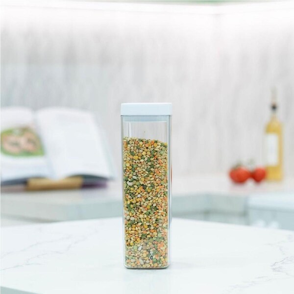 Elegant White Airtight Container – 1600ML