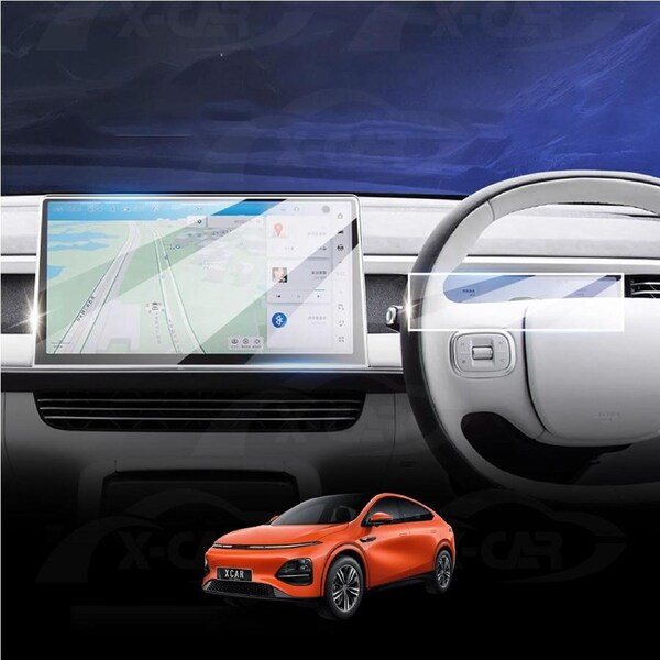 Tempered Glass Screen Protector Set for Xpeng G6 2024-Onwards Dash Center Console Touchscreen Anti-Scratch Cover Accessories