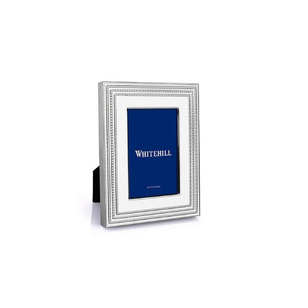Whitehill Studio Photo Frame 4x6 Silver Plated Love Link, Whitehill WP4136