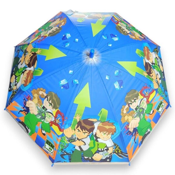 Kids Children Ben 10 Umbrella Characters Rainwear 80cm Winter