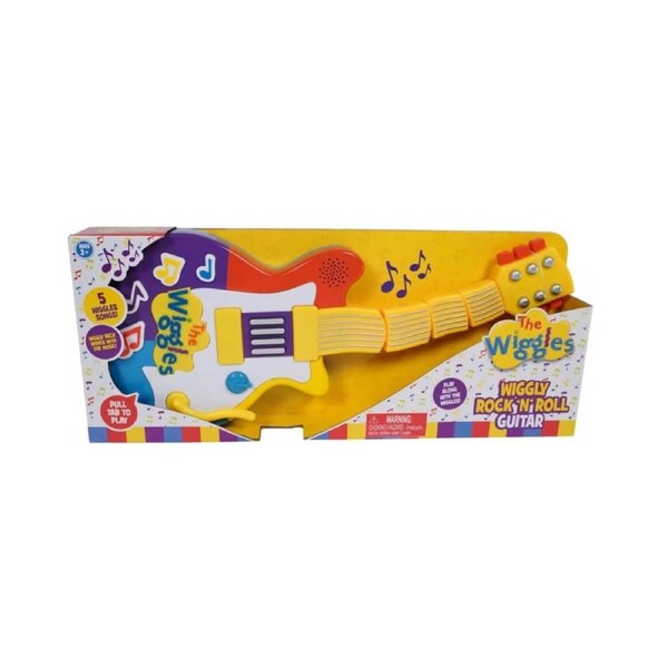 The Wiggles Wiggly Rock 'n' Roll Guitar Toy