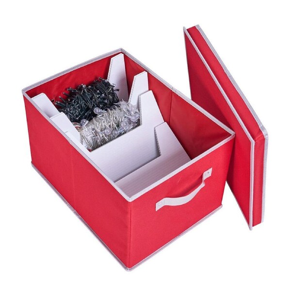 Christmas Lights Storage Box 43cm x 31cm x 26cm