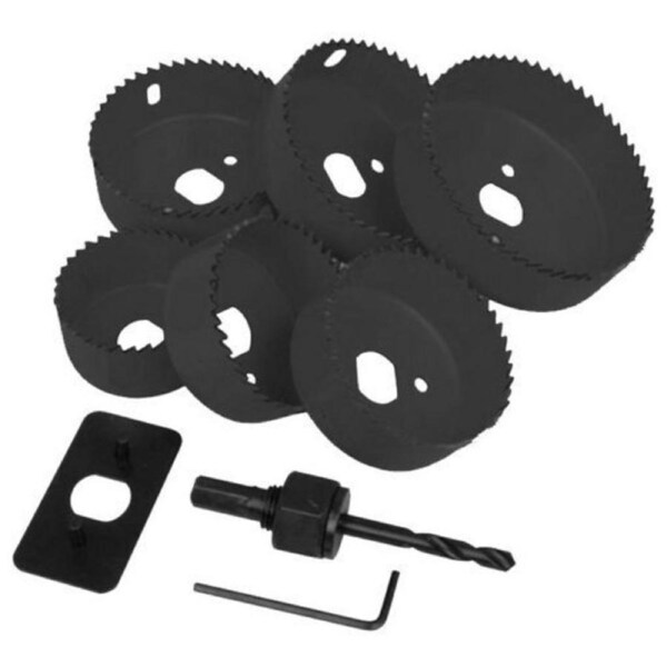 Work Force HT22100 Hole Saw Kit 67Mm To 102Mm 6Piece