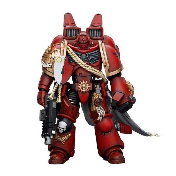 Warhammer Collectibles: 1/18 Scale Blood Angels Captain With Jump Pack