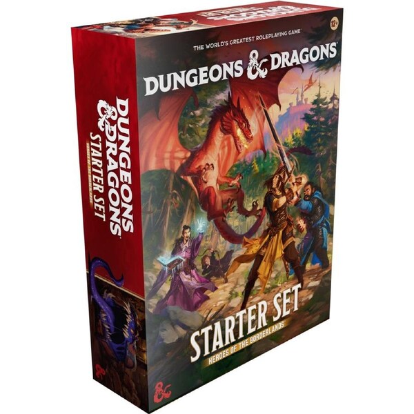 D&D Dungeons & Dragons Starter Set Heroes of the Borderlands