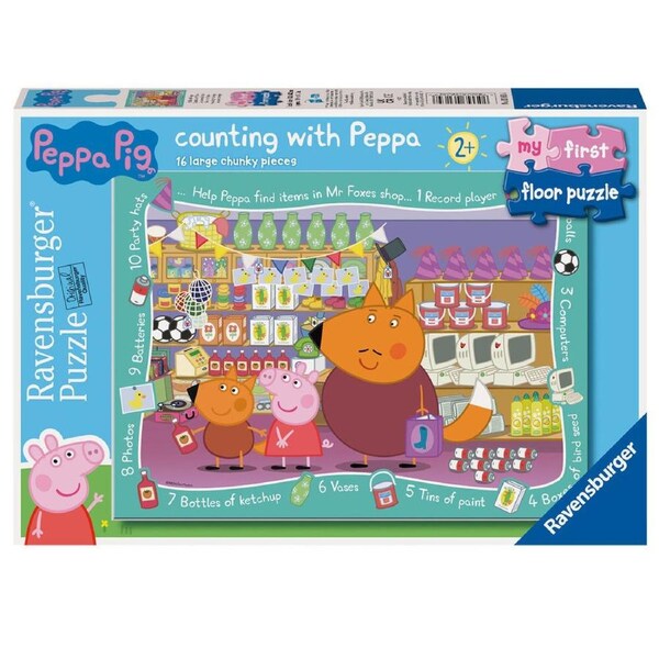 Ravensburger - Peppa Pig My First Floor Puzzle 16pc Puzzle