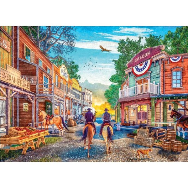 Eurographics - Wild West Country Puzzle 1000pc