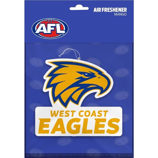 AFL Car Air Freshener - West Coast Eagles - Logo