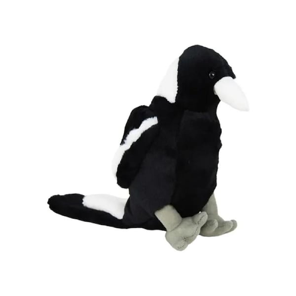 Elka Plush 18cm Magpie with Sound Chip, 11166-18