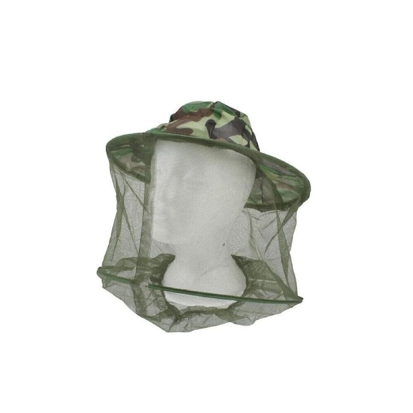 AgBoss Brim Style Bug And Mosquito Mesh Netting Hat 30x13x2.5cm