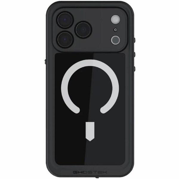 Ghostek iPhone 17 Pro Max Nautical Slim Series Waterproof MagSafe Case Black