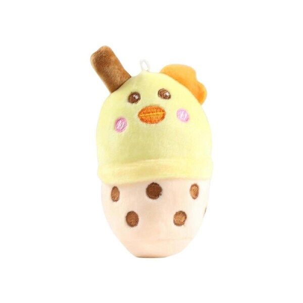 JOYBUY Milk Tea Cup Plush Toy - Cute Catch Machine Pendant Doll NB