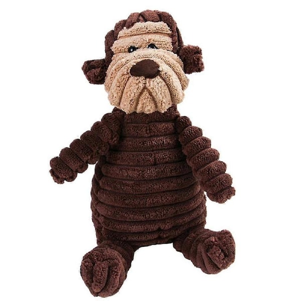JOYBUY Soft Monkey Plush Toy - Durable Small Animal Pet Play Toy