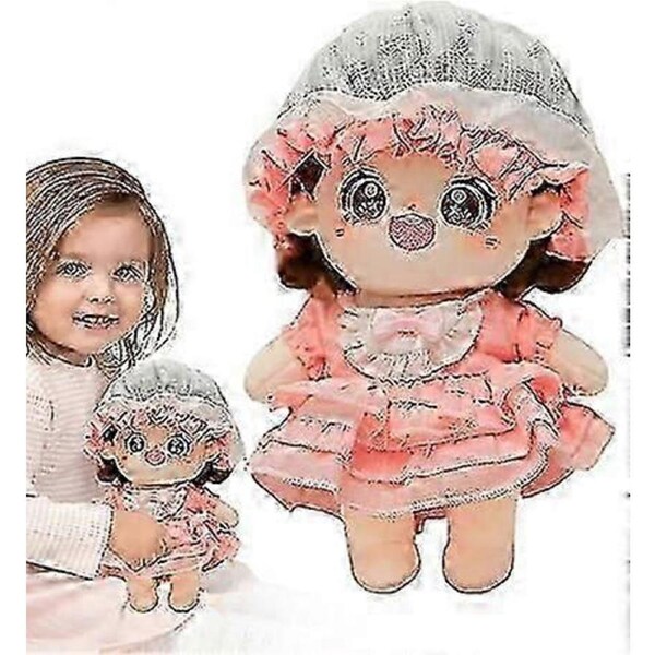 JOYBUY 20cm Plush Doll Toy - Soft Dressed Plush Figure for Kids