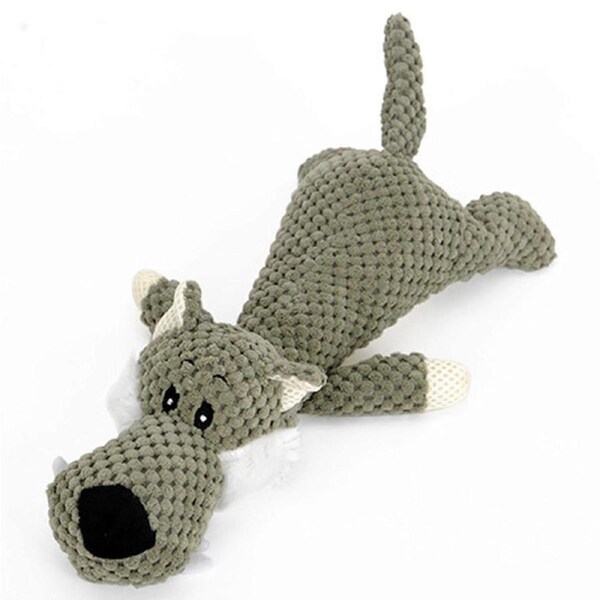 JOYBUY Squeaky Plush Dog Toy - Interactive Durable Toy for Small Dogs