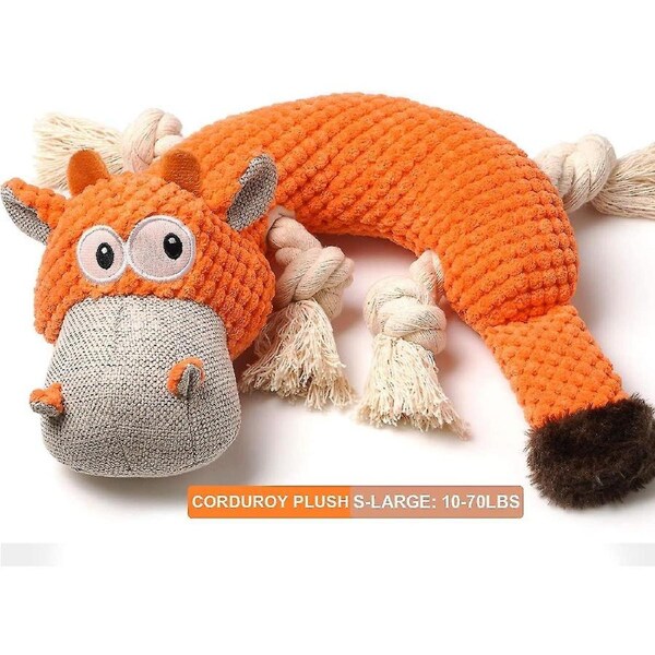 JOYBUY Plush Dog Toys Set - For Small Medium Large Dogs & Puppies