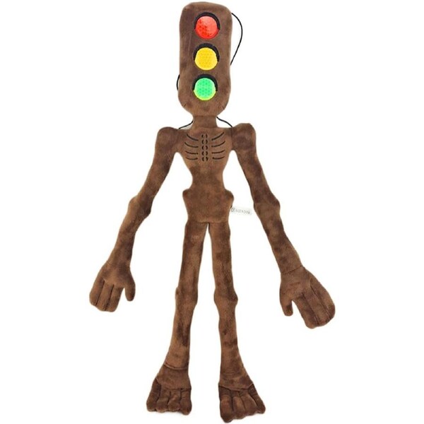 JOYBUY Siren Head Plush with Movable Limbs - Black Cat Dog Whistle Man