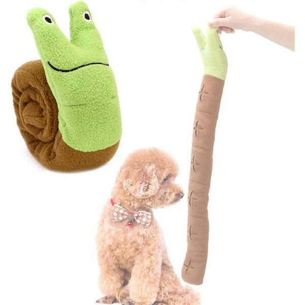 JOYBUY Squeaky Dog Chew Toy - Plush Training Toy for Small Large Dogs
