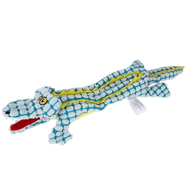 JOYBUY Indestructible Crocodile Plush Toy - Dog Chew Squeaky Toy