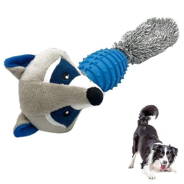 JOYBUY TPR & Plush Squeaky Dog Toy - Durable Chew Toy for Puppies