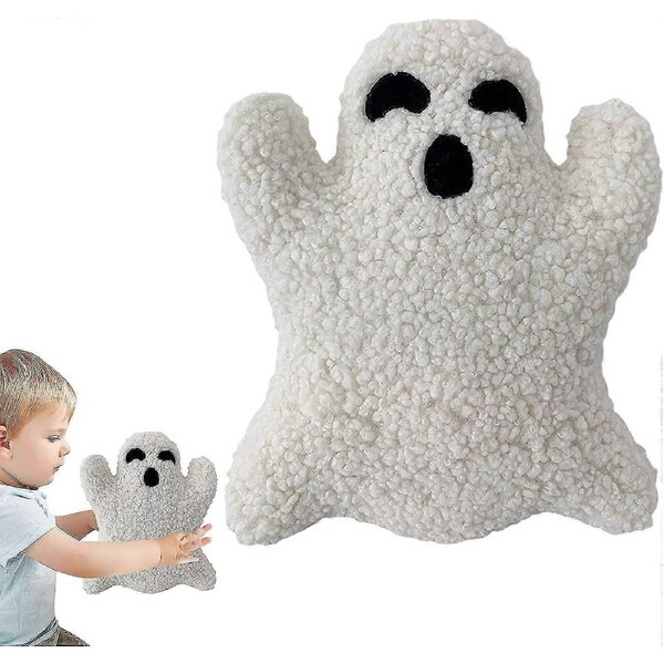 JOYBUY Halloween Ghost Plush Pillow - Cute Soft Ghost Decoration