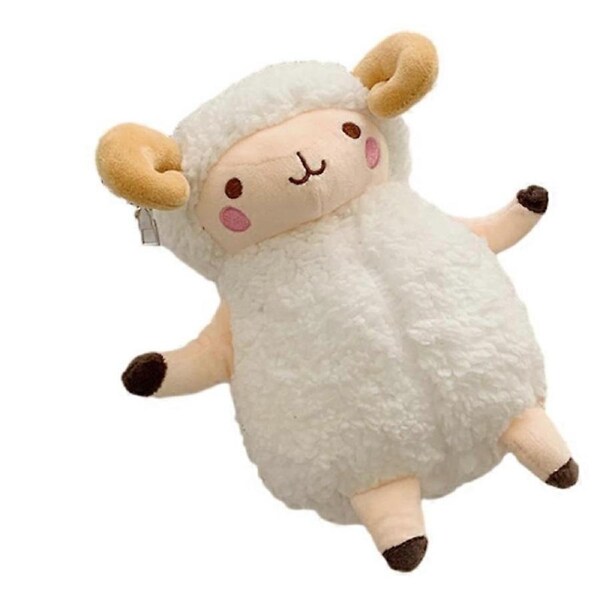 JOYBUY Lamb Plush Bag - Cartoon Shoulder Plush Bag for Women Girls