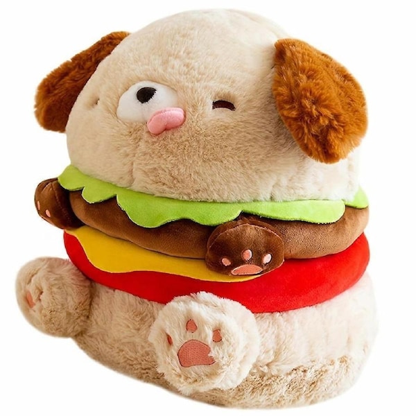 JOYBUY Hamburg Dog Plush Toy - Puppy Bed Pillow Gift for Girlfriend