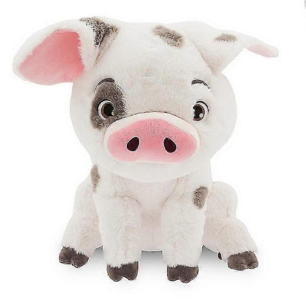 JOYBUY Sitting Pig Plush Toy - Cute Pet Pig Doll Gift for Children