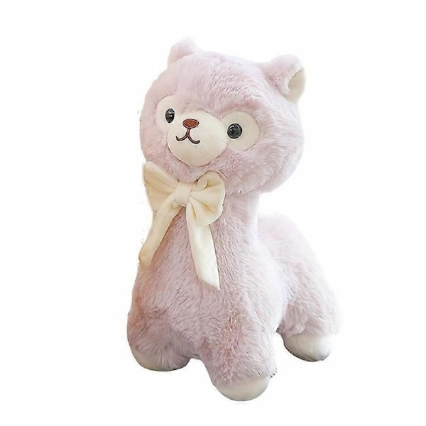 JOYBUY Cream Alpaca Plush Doll - Queen Size Bed Sleeping Ragdoll Decoration