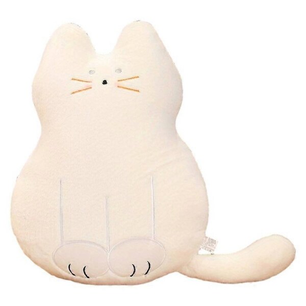 JOYBUY Fat Cat Plush Doll - Cute Cartoon Biscuit Cat Pillow Toy