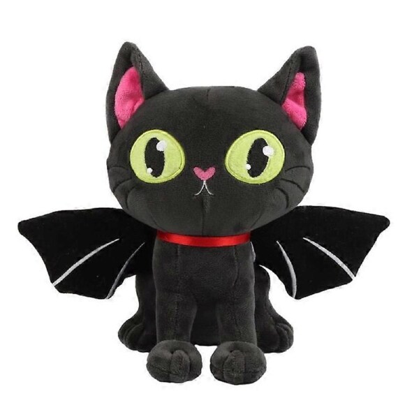 JOYBUY Halloween Bat Cat Plush Toy - Soft Stuffed Doll Gift & Home Decoration
