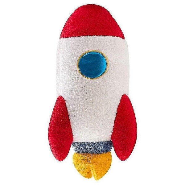 JOYBUY Rocket Plush Toy - Soft Rocket Pillow Stuffed Toy for Kids