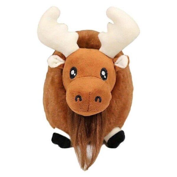 JOYBUY Simulated Moose Plush Toy - Animal Doll for Children