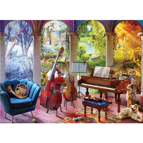Eurographics - Four Seasons Of Music Puzzle 1000pc