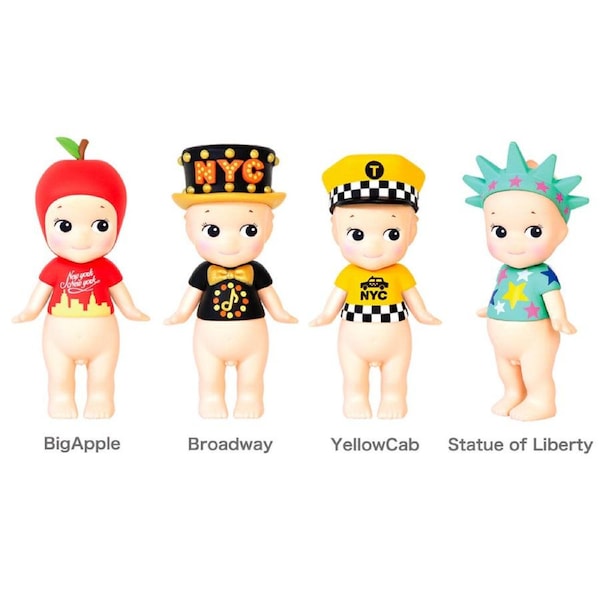 Generic S Angel New York NYC Mini Figure - 1 pcs Blind Box