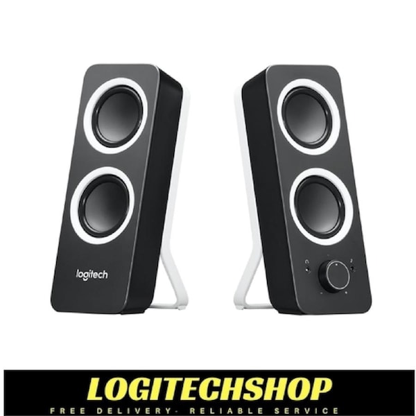 LOGITECH Z200 2.0 Multimedia Speakers- Black
