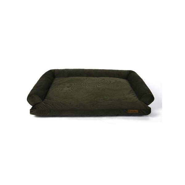 Corduroy Pet Sofa Bed (Charcoal) - Small