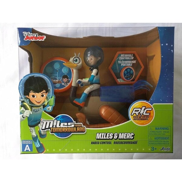Jada Toys Miles & Merc Remote Control Vehicle with Wearable Controller for Kids