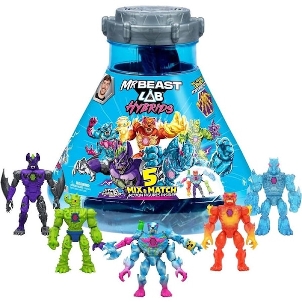 MrBeast Lab - Hybrids Hyper Fusion Hybrid Lab Mega Pack to Mix & Match 5 Hybrids