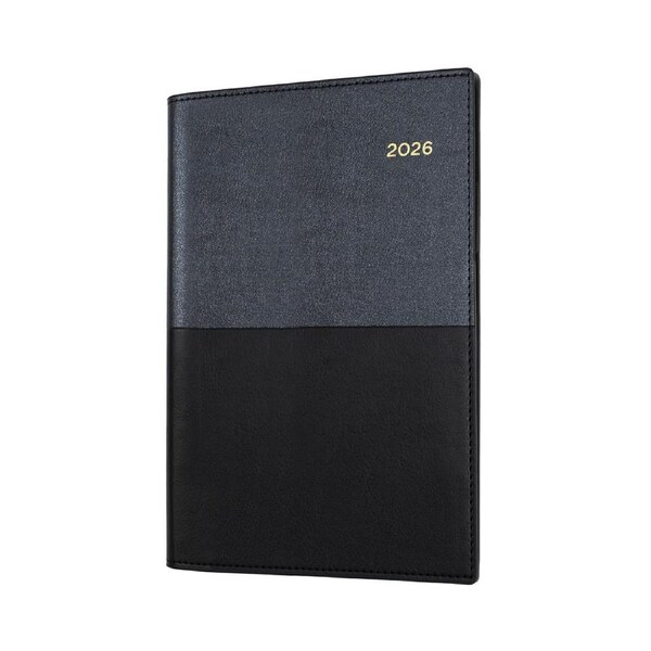 2026 Diary Collins Vanessa A5 Month to View with Notes Black 585.V99