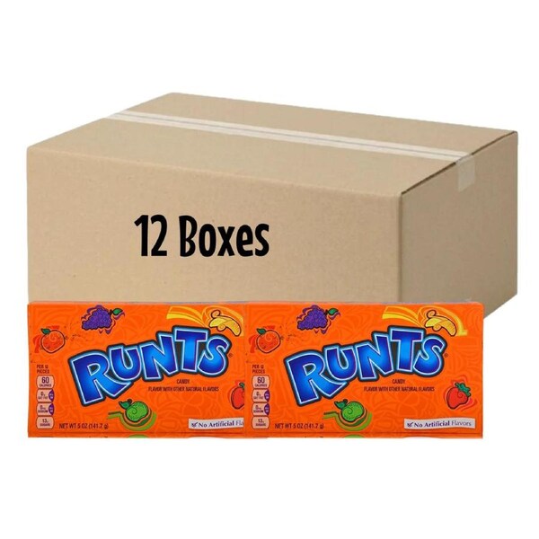 Runts 141.7g - 12 Theatre Box American Candy
