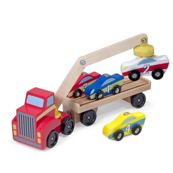 Melissa & Doug - Magnetic Car Loader