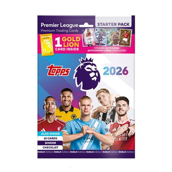 Topps Premier League 2026 Starter Pack
