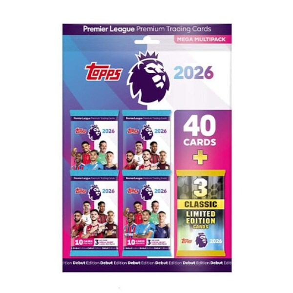 Topps Premier League 2026 Mega Multipack