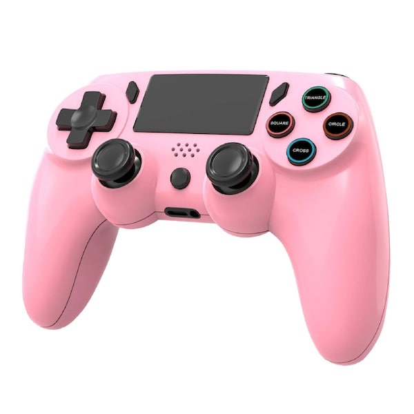 Playmax Wireless Controller for PS4 and PC (Pink)