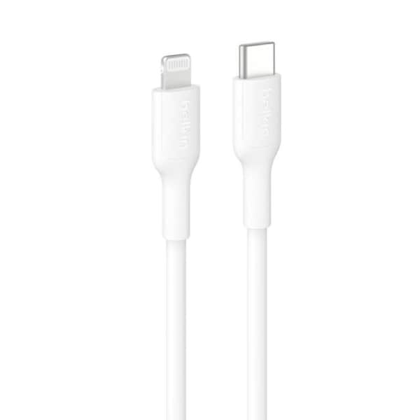 Belkin Boostcharge Lightning to USB-C Cable (1M) - White